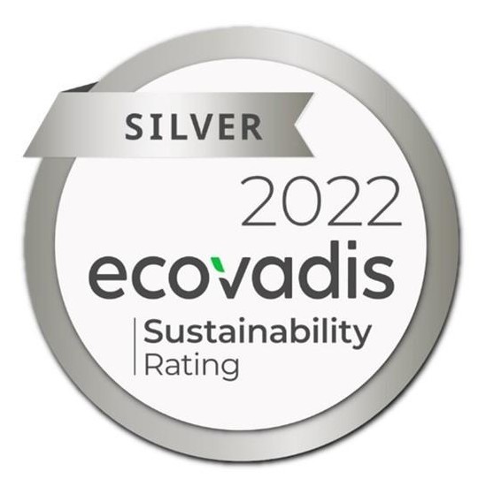 Silver Ecovadis Medal 2022