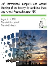 70th International Congress and Annual Meeting of the Society for Medicinal Plant and Natural Product Research (GA)